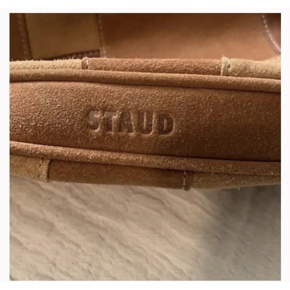 Staud Sasha suede Bag - limited edition New  without tags - Picture 6 of 7